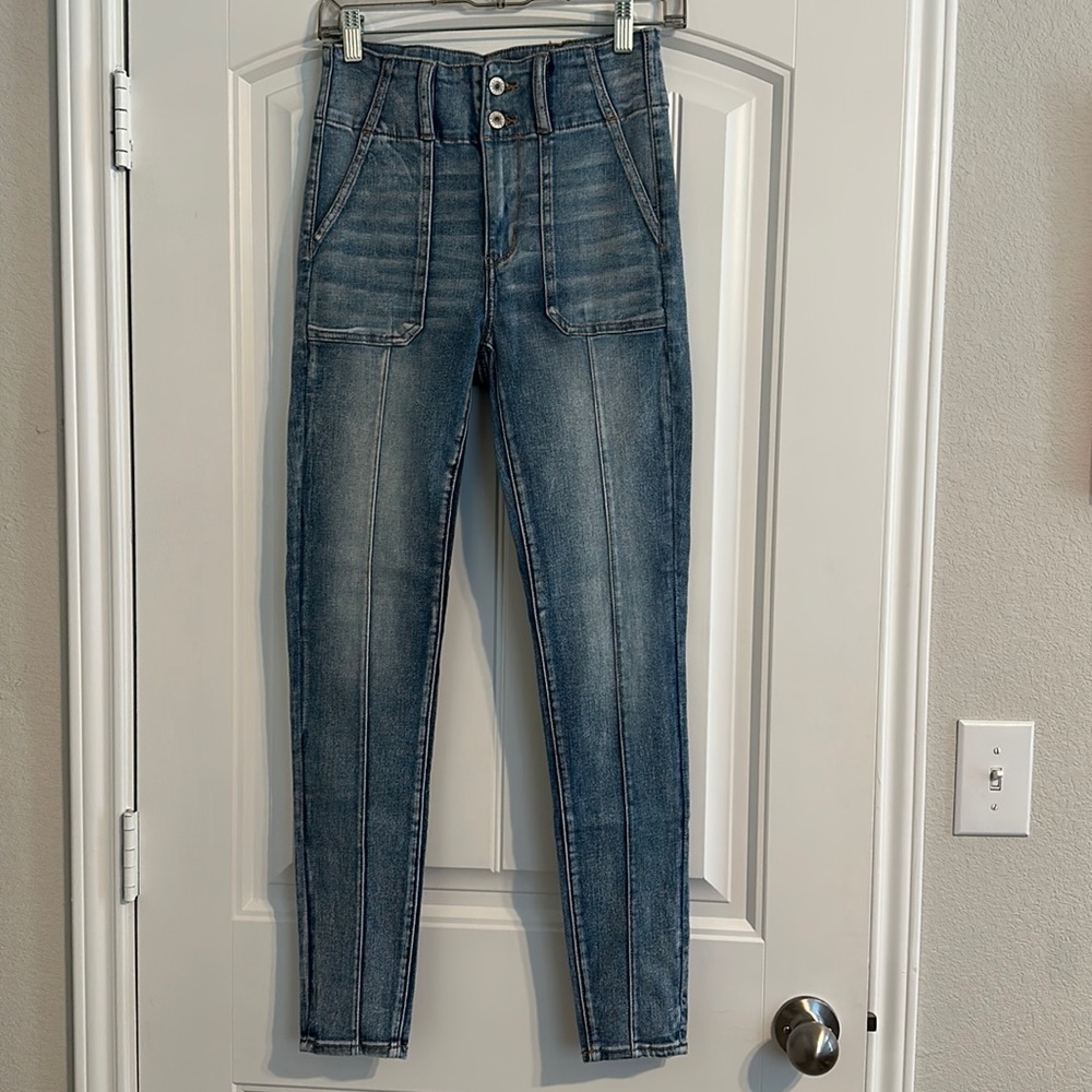 American Eagle Super High rise jegging